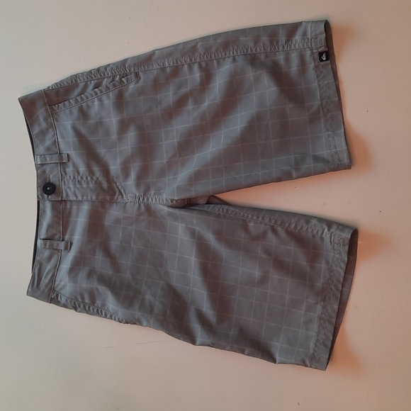 Quicksilver gray patterned shorts waist size 23 - Picture 1 of 10